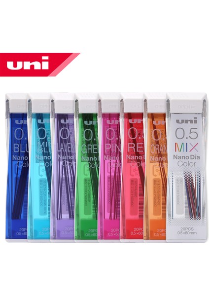 0,5 mm Yeşil Stil 1 Adet Uni 0.5ndc Mekanik Kalem Renkli LED Boyalı Özel Mekanik Kalem Yedek Uçlar Okul Kırtasiye Ofis (Yurt Dışından) fırsatları