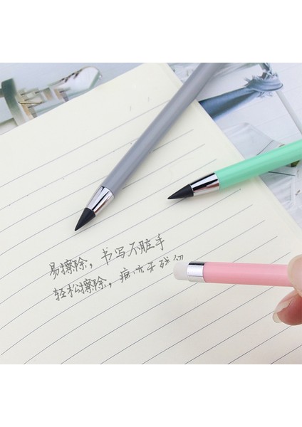 Mavi Stil Sınırsız Yazma Kapasitesine Sahip Siyah Teknoloji Mürekkepsiz Kalem - Magic Kalem Macaron Renkli Ücretsiz Kalemtıraşlı Kalem (Yurt Dışından) fırsatları