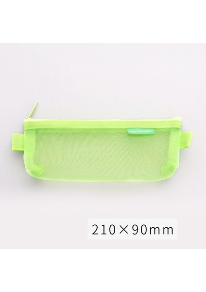 NO.3318 Tarzı Kawaii Büyük Kapasiteli Kalem Çantaları Şeffaf File Kalem Kutusu Sevimli Kalem Çantaları Kızlar Hediye Okul Malzemeleri Kore Ofis Kırtasiye (Yurt Dışından)