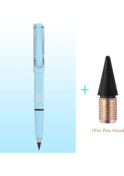 Açık Mavi-Set Tarzı Sınırsız Yazma Sonsuz Kalem Mürekkepsiz Kalem Sihirli Kalem Silinebilir Kalem Sanat Çizim Boyama Aracı Çocuklar Için Yenilikçi Hediyeler (Yurt Dışından)