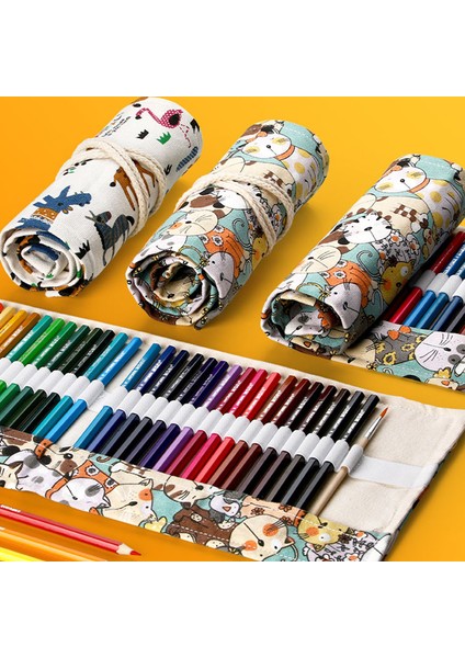 72 Delik Kalem Stili Yok Sanat Fırçaları Makyaj Fırçaları Kawaii Kedi Kalem Kutusu Kutu Okul Için Çocuklar Için Ofis Estuches Escolares Kalem Kutusu (Yurt Dışından) fırsatları