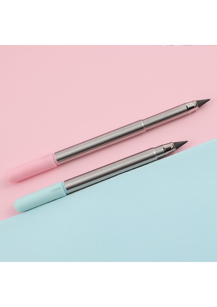3 Adet Kalem Kafası Stili Geri Çekilebilir Sonsuz Kurşun Mini Metal Mürekkepsiz Sınırsız Yazma Kalem Yaratıcı Imza Kalem Çocuklar Için Hediye Kırtasiye (Yurt Dışından) fırsatları