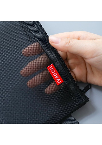 Küçük Mavi Stil Şeffaf Fileli Kalem Kutusu Renkli Kalem Kılıfı Kalem Çantası Öğrenciler Sınav Kırtasiye Depolama Çantası Okul Ofis Malzemeleri (Yurt Dışından) fırsatları