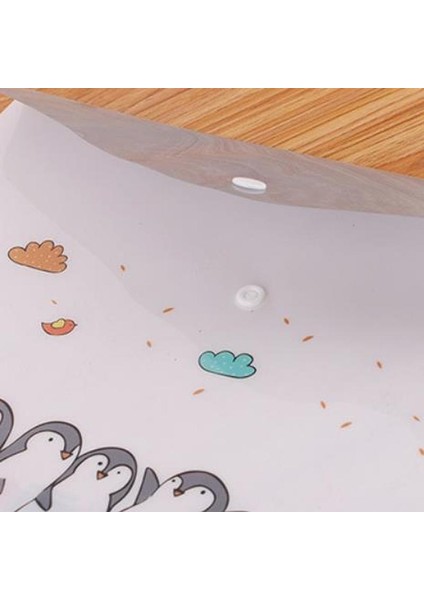 Kırmızı Stil 1 Adet Hayvan Dosya Tutucu Kırtasiye A4 Klasör Sevimli Kağıt Depolama Yenilikçi Pvc Çanta Öğrenci Dosya Düzenleyici Kawaii Ofis Portföyü (Yurt Dışından)