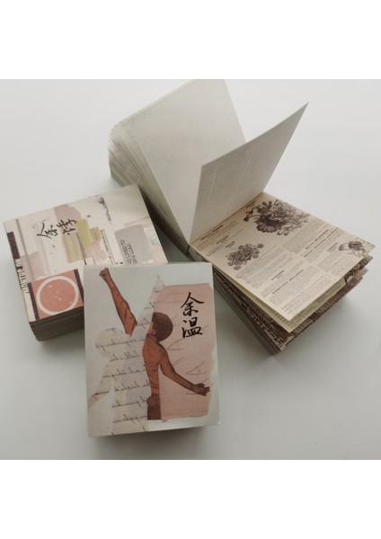 No.1 Tarzı Vintage Bitkiler Taşınabilir Kitap Yazma Kağıdı Memo Blokları Scrapbooking Günlüğü Süsleme Kendin Yap Arka Plan Kırtasiye (Yurt Dışından) indirimleri