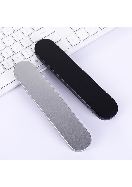 Siyah Stil Gümüş Siyah Metal Kalem Kutusu Yüksek Koruma Kutusu Dolma Kalem Kalem Ofis Okul Malzemeleri Hediye Kutusu (Yurt Dışından) modelleri