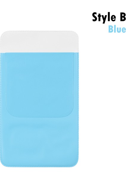 Stilb-Mavi Stili Yeni Renkli Pvc Sızdırmaz Kalem Kılıfı Ofis Malzemeleri Doktorlar Hemşireler Için Taşınabilir Kalem Kutusu Cep Koruyucu (Yurt Dışından)