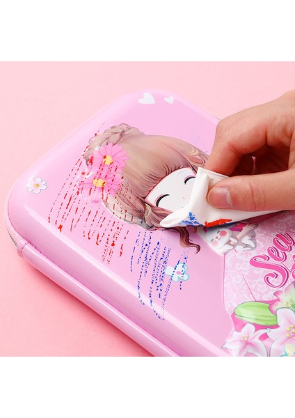 Ordu Yeşili Tarzı Kawaii Unicorn Kız Sevimli Okul Kırtasiye Malzemeleri Yüksek Kapasiteli Kalemlik (Yurt Dışından) indirimleri