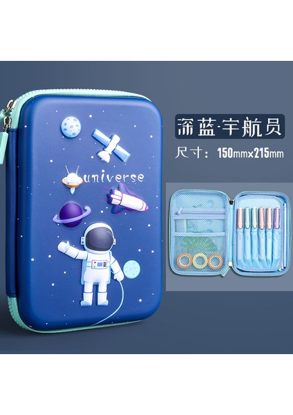 H Tarzı Kawaii Unicorn Kız Sevimli Okul Kırtasiye Malzemeleri Yüksek Kapasiteli Kalemlik (Yurt Dışından)