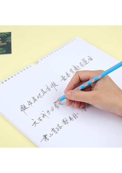 Kırmızı Stil 10 Üçgen Hb 2b Ahşap Kalem Delikli Çocuk Yaratıcı Kalem Hediye Okul Ofis Malzemeleri Kırtasiye Düzeltme Aracı (Yurt Dışından) indirimleri