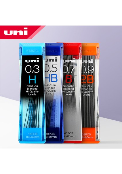 0,3 Mm-Hb Stili Unı Kurşun Kalem Ucu | 202ND Nano Sert Kurşun Kalem Çekirdeği Kolay Kırılmaz ve Pürüzsüz Yazma (Yurt Dışından) modelleri