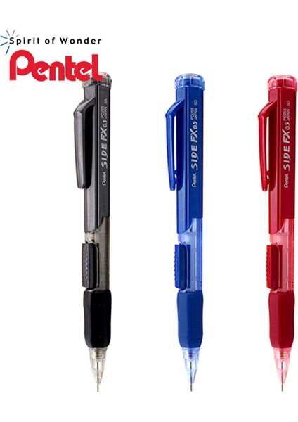 Mavi Stil Pentel PD255 Otomatik Kurşun Kalem Silgili Yan Basmalı Kalem Ucu Geri Çekilebilir Öğrenci Yazı Çizim - Online Satın Al (Yurt Dışından) fiyatları