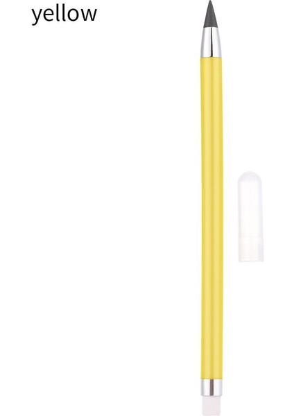 Sarı Stil Dayanıklı Mürekkepsiz Sonsuz Kalem Hb Sınırsız Yazma Kalem Mürekkep Yok Çizim Aracı Ofis Malzemeleri Okul Kırtasiye Hediye Çocuklar Için (Yurt Dışından)