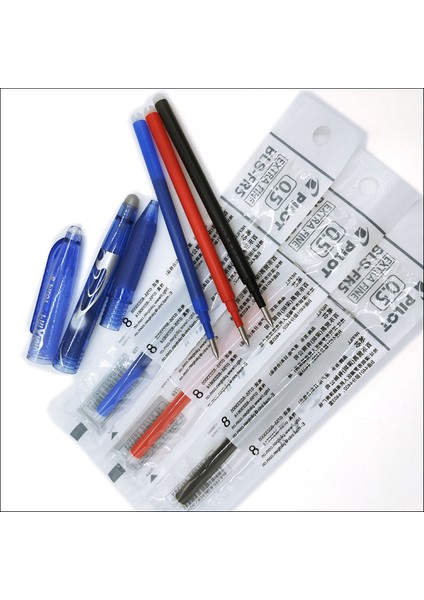 6 Adet Kırmızı Doldurma Stili Pilot Frixion LFB-20EF Silinebilir Jel Kalemler Ince Uçlu Siyahmavikırmızı Mürekkepler (Yurt Dışından) fırsatları