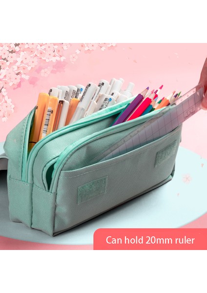 Dantel Mor Tarzı Sevimli Kawaii Büyük Kapasiteli Kalem Kutusu Okul Kalem Kutusu Malzemeler Kalem Çantası Kızlar Hediye Kılıfı Kırtasiye (Yurt Dışından) modelleri