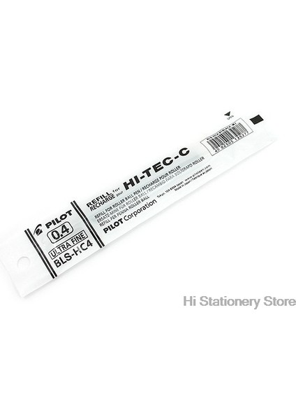 Siyah 12PC Tarzı 025 mm 12 Adet Pilot Hı-Tec-C Jel Kalem Yedek Mürekkep Kartuşu Dolum Bls-Hc Kalem Çubukları Japonya (Yurt Dışından)