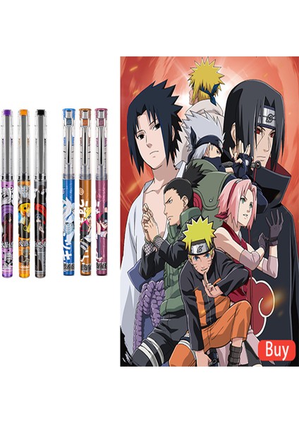 Lavanta Stili Çok Renkli Jel Kalem Düz Sıvı Rulo Ucu Kalem Anime Serisi Kırmızı Mavi Siyah Mürekkep Okul Malzemeleri Öğrenciler Için Popüler Silinebilir (Yurt Dışından) fiyatları