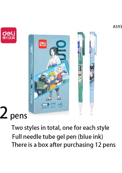 Lavanta Stili Çok Renkli Jel Kalem Düz Sıvı Rulo Ucu Kalem Anime Serisi Kırmızı Mavi Siyah Mürekkep Okul Malzemeleri Öğrenciler Için Popüler Silinebilir (Yurt Dışından) modelleri