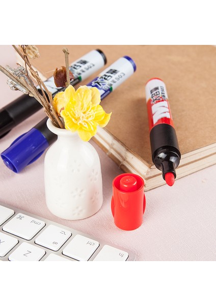 5 Siyah Kalem Stili Büyük Kapasiteli Tek Başlı Boyama Sanat Grafiti Kalemi Beyaz Tahta Kalem Öğrenci Okul Ofis Kırtasiye Silinebilir Toplantı Eskiz (Yurt Dışından)