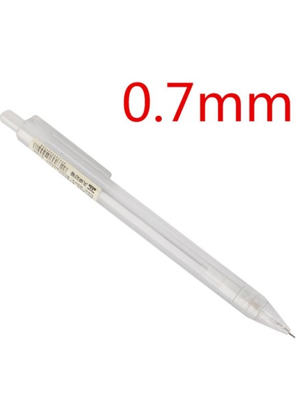 Sarı Stil Şeffaf Mekanik Kurşun Kalem Otomatik Kalem Siyah Renkli Yedek Çizim Yazma Itme Kalem (Yurt Dışından)