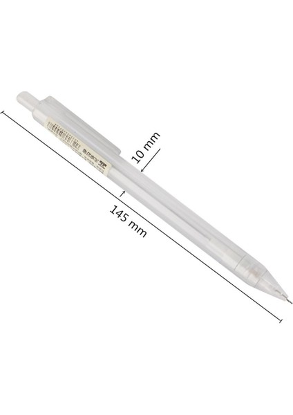 Sarı Stil Şeffaf Mekanik Kurşun Kalem Otomatik Kalem Siyah Renkli Yedek Çizim Yazma Itme Kalem (Yurt Dışından) fırsatları