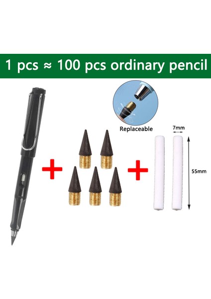 T Stili Sınırsız Yazma Sonsuz Kalem Mürekkepsiz Kalem Büyülü Kalemler Yazma Sanat Çizim Kırtasiye Kawaii Kalem Okul Malzemeleri (Yurt Dışından) indirimleri