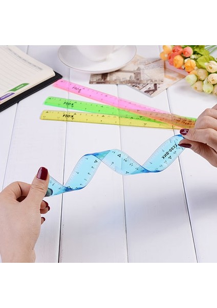 Yumuşak 30 cm Çubuk Çok Renkli Esnek Yaratıcı Kırtasiye Cetvel Okul Malzemesi (Yurt Dışından) modelleri