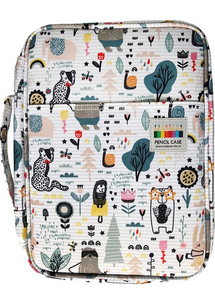 Yeşil Stil Yaratıcı Süper Büyük Kapasiteli Şok Emici Kalem Kutusu Sevimli Öğrenci Sanat Kırtasiye Taşınabilir Saklama Çantası - Türkçe (Yurt Dışından) modelleri