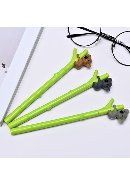 Siyah 1 Adet Lytwtw'ın Yaratıcı Sevimli Kawaii Koala Jel Kalem Malzemeleri Okul Ofis Kırtasiye Güzel Güzel Komik Sap Kalem (Yurt Dışından) fiyatları