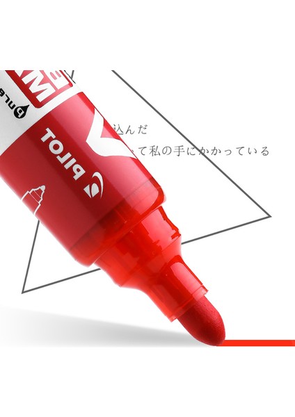 Turuncu Tarzı Ilot Büyük Kapasiteli Beyaz Tahta Kalem Yuvarlak Uç Wbmavbm Renk Su Bazlı Güvenlik Işaretleyici Dolumla Değiştirilebilir (Yurt Dışından) modelleri