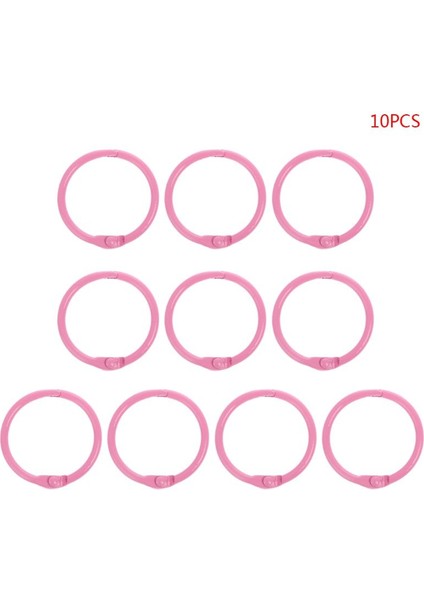 W Stili Metal Gevşek Yaprak Bağlama Halka Kitap Halkaları Kendin Yap Albümler Okul Ofis Malzemeleri El Sanatları (Yurt Dışından) fırsatları