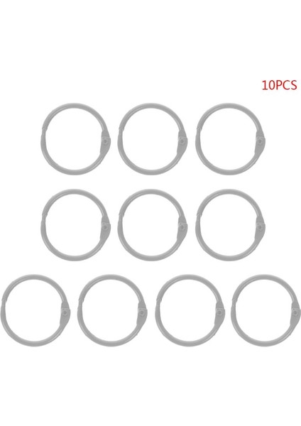 Gy Tarzı Metal Sabit Sayfa Bağlantı Halkası Dış Çap Kitap Halkalar Anahtarlık Indeks Kart Çok Renkli Bağlantı Halkası Okul Ofis Için (Yurt Dışından)