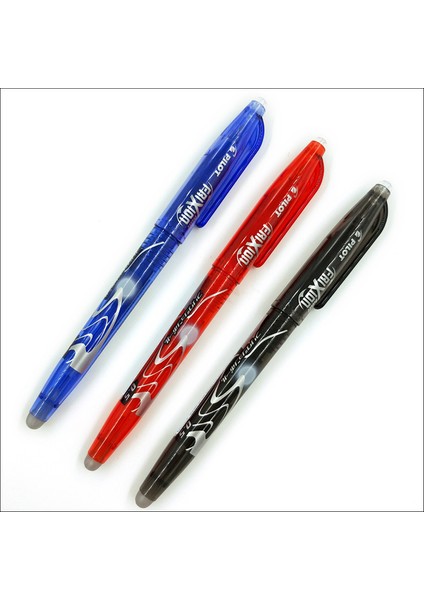 1 Adet Kırmızı Dolum Stili Pilot Frixion LFB-20EF Silinebilir Jel Kalemler Ince Uçlu Siyahmavikırmızı Mürekkepler (Yurt Dışından) modelleri
