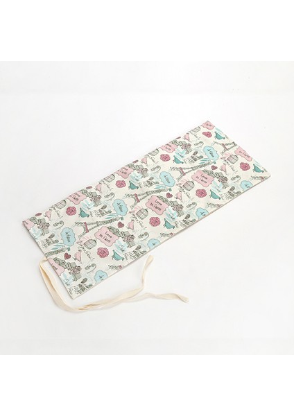 Eyfel Kulesi 48 Tarzı Ulusal Nakış Tuval El Yapımı Kalem Kutusu Çantalar Delikli Rulo Kılıf Makyaj Kozmetik Fırça Kalem Saklama Kutusu Çanta Okul (Yurt Dışından) modelleri