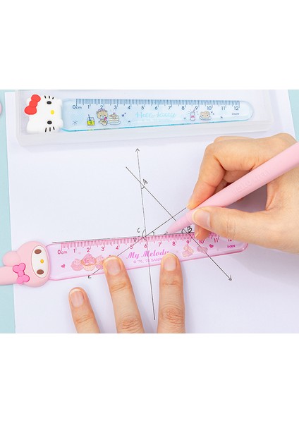 Cetvel Rastgele 1 Adet Tarzı Sevimli 12CM Şeffaf Plastik Düz Cetvel Karikatür Kedi Melodi Yaratıcı Ayraç Sevimli Öğrenci Kırtasiye Çocuk Hediyesi (Yurt Dışından) fırsatları
