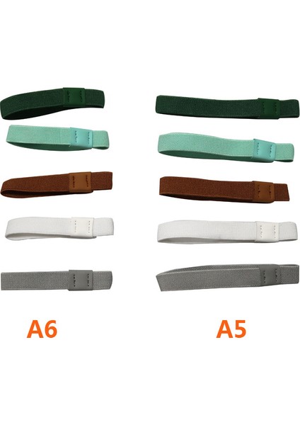 A5 Siyah Stil A5A6 Defter Için 1 Adet Elastik Kalem Tutucu - Okul Ofis Malzemeleri Organizatörü (Yurt Dışından) modelleri