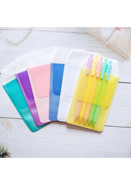 Rastgele Stil Hemşire Öğrencileri ve Hastane Ofisi Için Su Geçirmez Pvc Kalem Cebi Mini Kırtasiye Çantası (Yurt Dışından) fiyatları