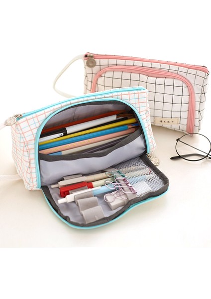 Sarı Stil Sevimli Kalem Kutusu Kawaii Büyük Kapasiteli Kalemlik Okul Kalem Kutusu Taşınabilir Kalem Çantası Kalemler Pouool Kalem Kutusu Kırtasiye (Yurt Dışından) indirimleri