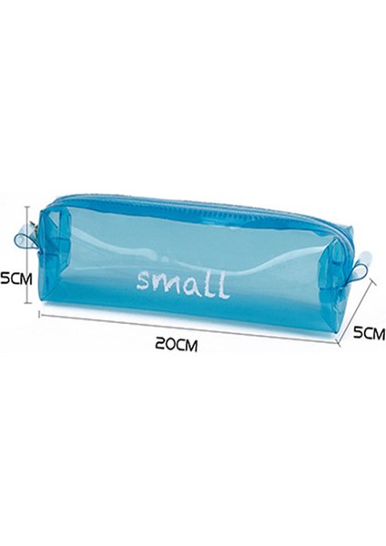 Stil5-Mavi Stil Yeni Basit Stil Şeffaf Pvc Kalem Kutusu Yaratıcı Kore Kırtasiye Okul Ofis Malzemeleri Kılıfı Depolama Kalem Çantası (Yurt Dışından)