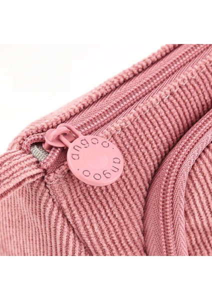 Mavi Kadife Stili Angoo Kadife Kalem Çantası Kalem Kutusu Açık Renkli Çoklu Yuva Kolay Taşıma Saklama Torbası Organizer Kırtasiye Okul F443 (Yurt Dışından) indirimleri