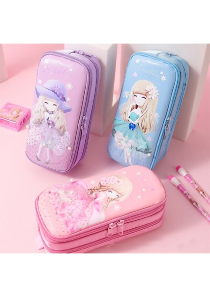 Sevimli Çanta Stili Sevimli Kız Kalem Kutuları Okul Kırtasiye Çantası - Türkçe (Yurt Dışından) fiyatları