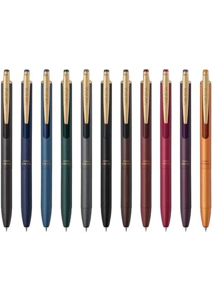 Şarap Kırmızısı Tarzı 1 Adet Japonya Zebra Limited Sarasa Grand Retro Metal Jel Kalem JJ15 Yükseltilmiş Versiyon JJ56 Mat Metal Kutu Basma Kalem Kırtasiye (Yurt Dışından) modelleri