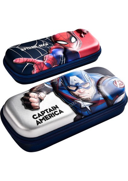 C Stili Marvel Kalem Kutuları Eva Gerçek Pouldren'ın Spiderman'ın Sevimli Okul Malzemeleri Anime Figür Desenli Kırtasiye Kalemlik (Yurt Dışından) indirimleri