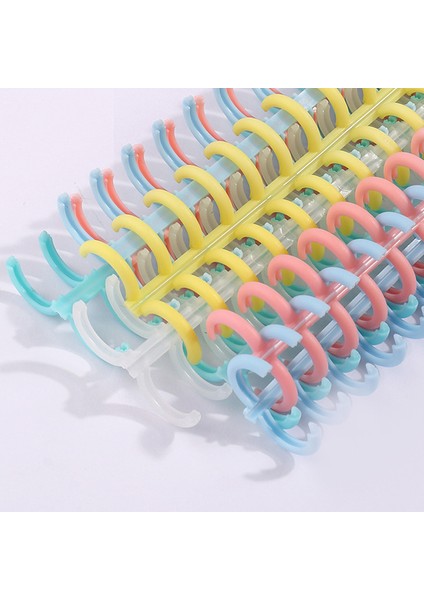 Morandi Gri Tarzı Kw-Trio Lastik 30 Delikli Gevşek Yaprak Ciltleme Halkaları Kombe Kapasitesi Için Dıy Kağıt Defter Albümü (Yurt Dışından) fırsatları