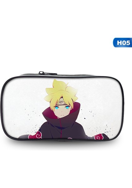 H05 Stili Anime Boruto Next Generations Kalem Çantası Anime Figürleri Baskılı Kalem Kutusu Büyük Kapasiteli Kırtasiye (Yurt Dışından)