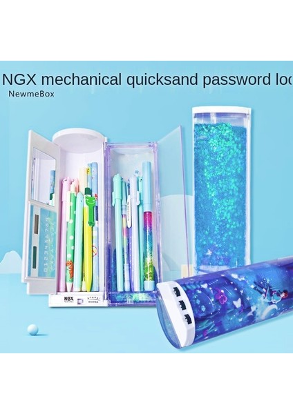 Mekanik 01 Stili Nbx Şeffaf Quicksand Mekanik Kod Kilidi Kırtasiye Dinozor Tavşan Güvenlik Şifre Kalem Kutusu Okul Malzemeleri Erkekler Için (Yurt Dışından) fiyatları