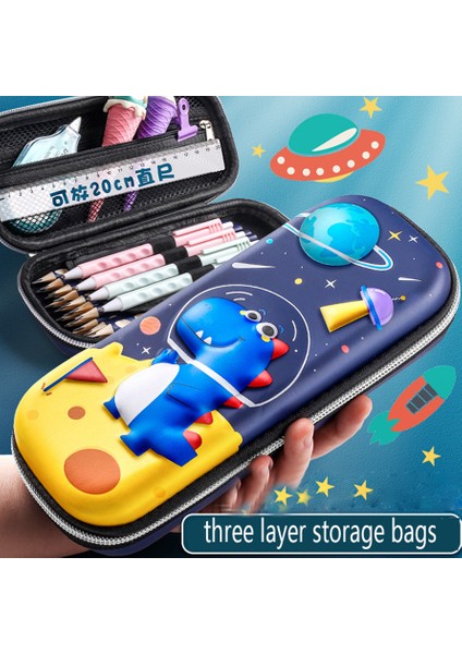 Lavanta Tarzı Kalem Kutusu Kılıfı Materyal Dinozor Kalemlik Eva Kutu 3D Sevimli Kalem Kutusu Çocuklar Için Okul Kılıfı Işıltılı Kalem Kutusu Alışveriş Şekerler (Yurt Dışından) modelleri