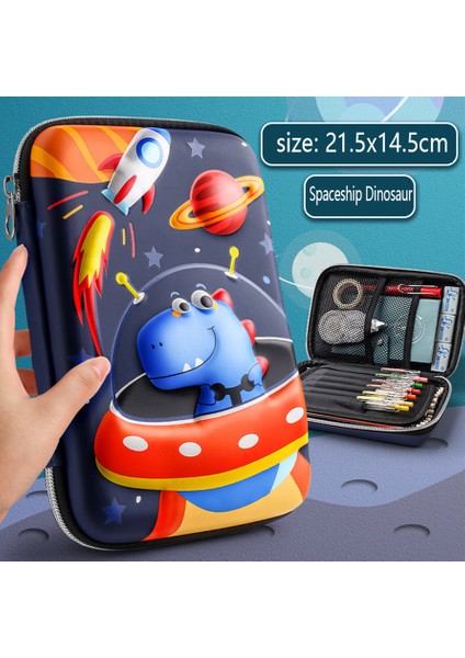 Lavanta Tarzı Kalem Kutusu Kılıfı Materyal Dinozor Kalemlik Eva Kutu 3D Sevimli Kalem Kutusu Çocuklar Için Okul Kılıfı Işıltılı Kalem Kutusu Alışveriş Şekerler (Yurt Dışından) fırsatları