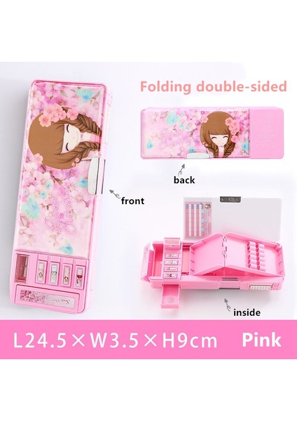 B2 Stili Deformasyon Kalem Kutusu Öğrenci Yaratıcı Çok Fonksiyonlu Büyük Kapasiteli Kalem Kutusu Teknolojik Cool Okul Malzemeleri Kalem Kutusu (Yurt Dışından)