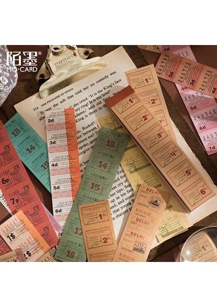 Kongbaibiaoqian Tarzı Not Defteri Yapışkan Notlar Fatura Ofis Serisi Hediye Defteri Scrapbooking Etiketler Ofis Okul Kırtasiye (Yurt Dışından)
